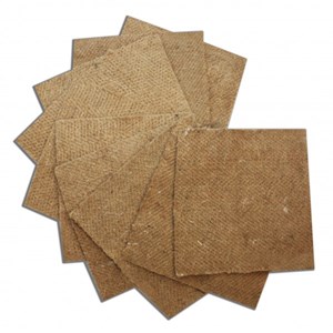 Lot de 10 tapis - carré