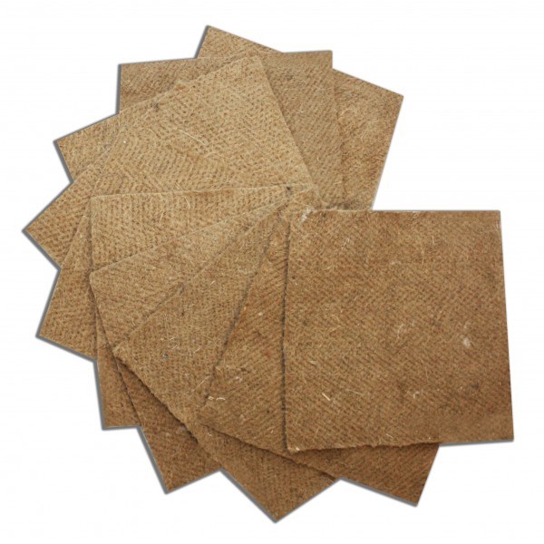 Ferme du Moutta - Lot de 10 tapis - carré