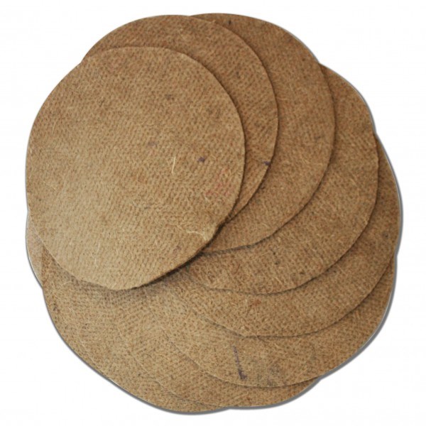 Ferme du Moutta - Lot de 10 tapis - cercle