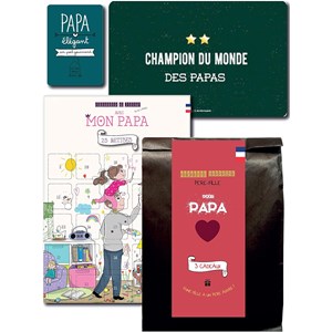 Pochette surprise papa d'une fille 3 cadeaux