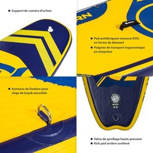 Paddle player 9'8 adrn