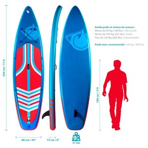 Paddle tourer 11'6 adrn