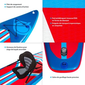 Paddle tourer 11'6 adrn