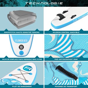 Paddle flower 10'6'' rohe