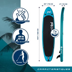 Paddle pacific 10'6'' rohe