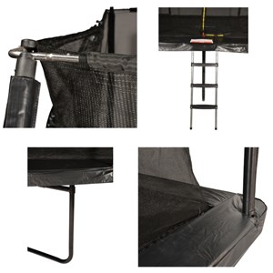 Trampoline rectangulaire xxl jump4fun