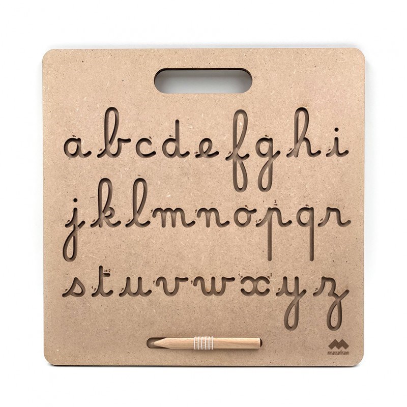 Tablette d'écriture montessori françai