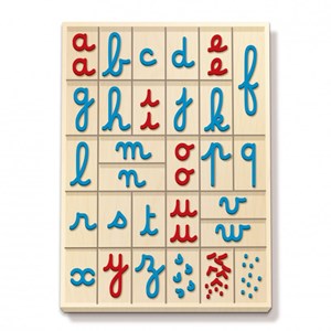 Coffret de lettres mobiles montessori
