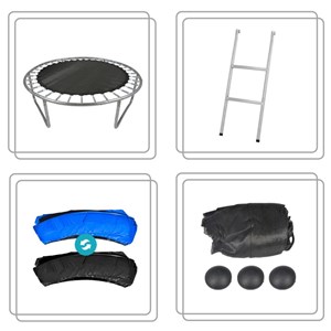 Trampoline classique ø244cm play4fun