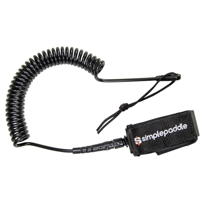 SIMPLEPADDLE - Accessoire de paddle leash spirale simpl