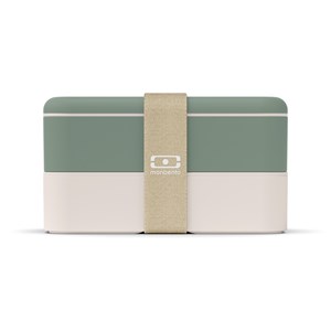 Lunch box rectangulaire 2x500ml vert