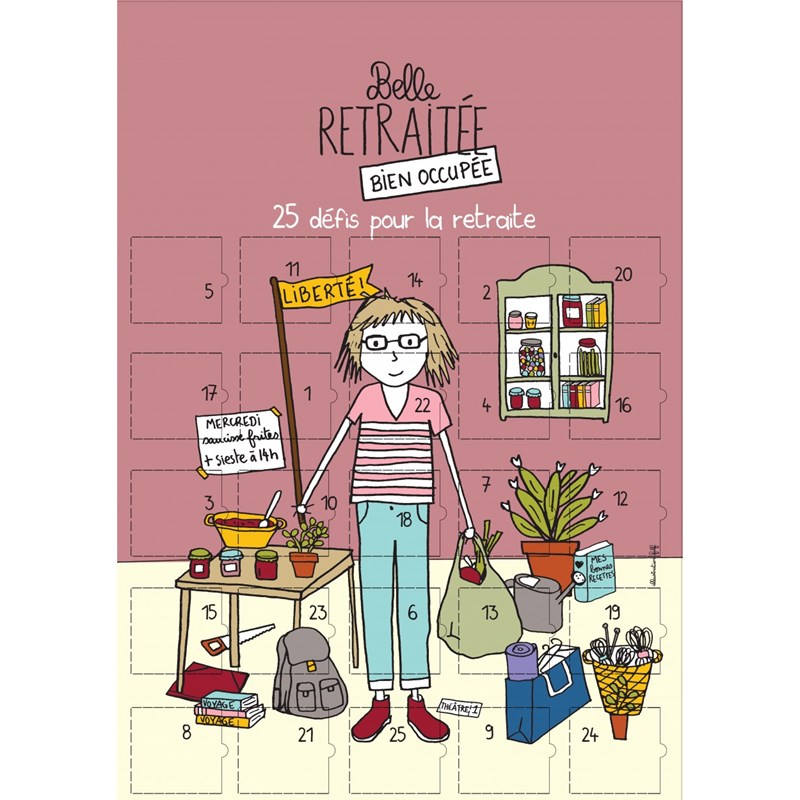 Calendrier de l'après retraite 25 défis