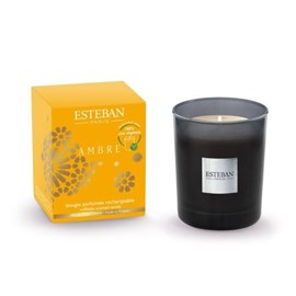 Bougie parfumée initiale 180g ambre