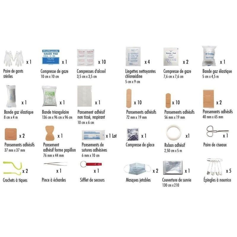 Trousse de secours pharmavoyage pro xl (PharmaVoyage) - Image 2