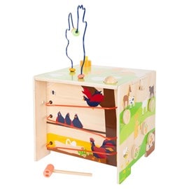 Cube de motricité la vie à la campagne