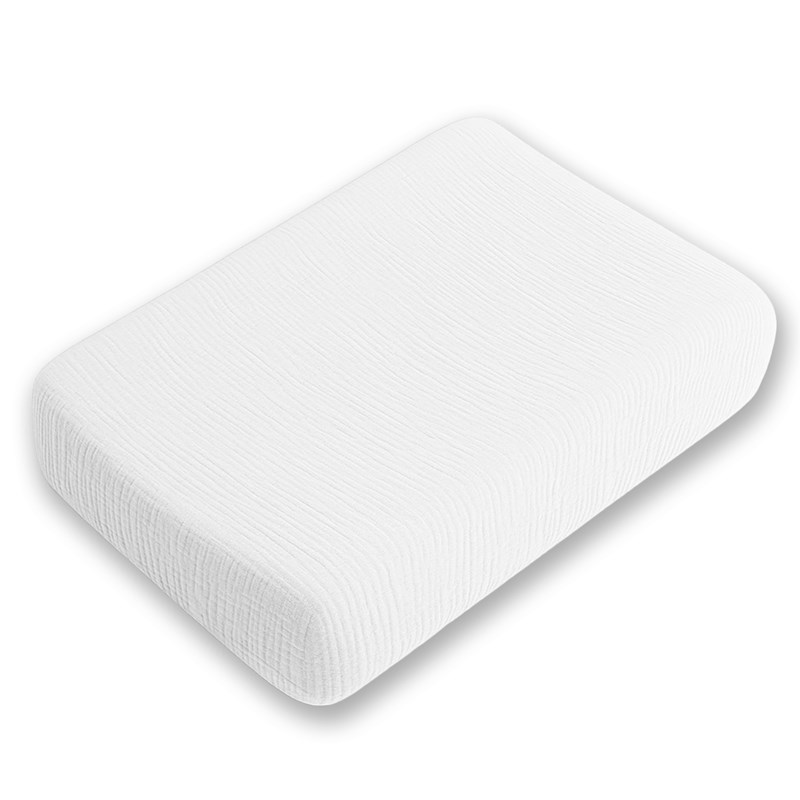 Housse de matelas à langer bio blanc