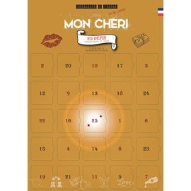 Calendrier couple mon chéri 25 défis