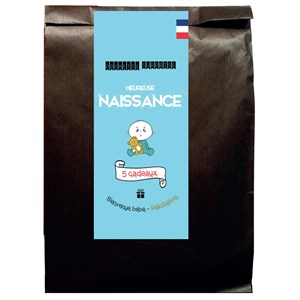 Pochette surprise naissance 5 cadeaux