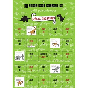 Calendrier avent dinosaures 25 images