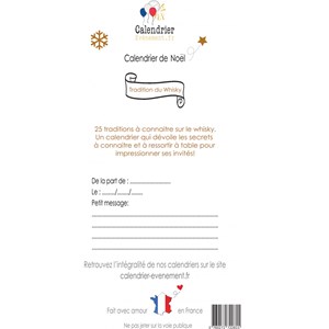 Calendrier de l'avent whisky 25 astuces