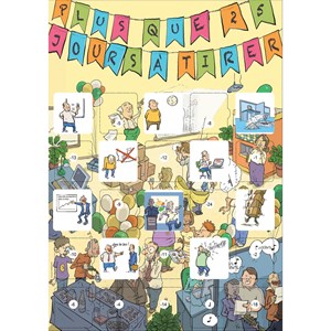 Calendrier de l'avant retraite 25 défis