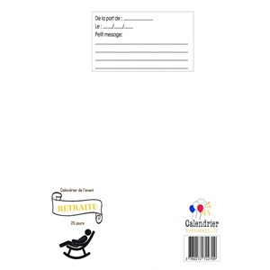 Calendrier de l'avant retraite 25 défis