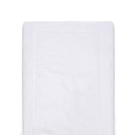 Edredon en coton bio blanc