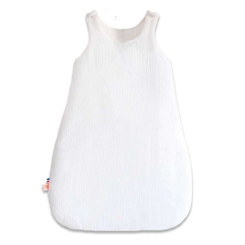 Gigoteuse hiver en coton bio blanc