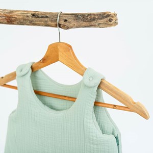 Gigoteuse hiver en coton bio vert