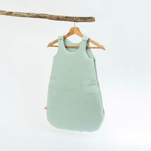 Gigoteuse hiver en coton bio vert