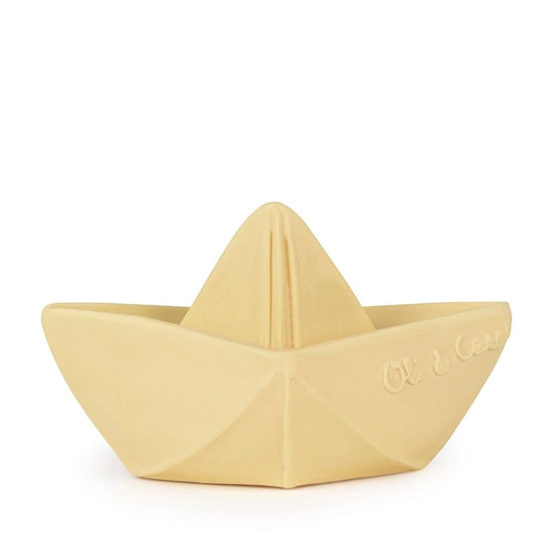Jouet de bain bateau origami