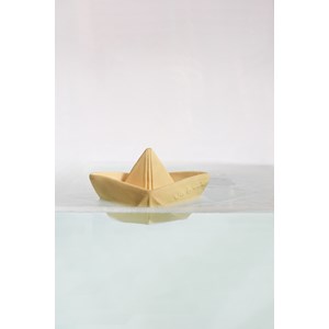 Jouet de bain bateau origami