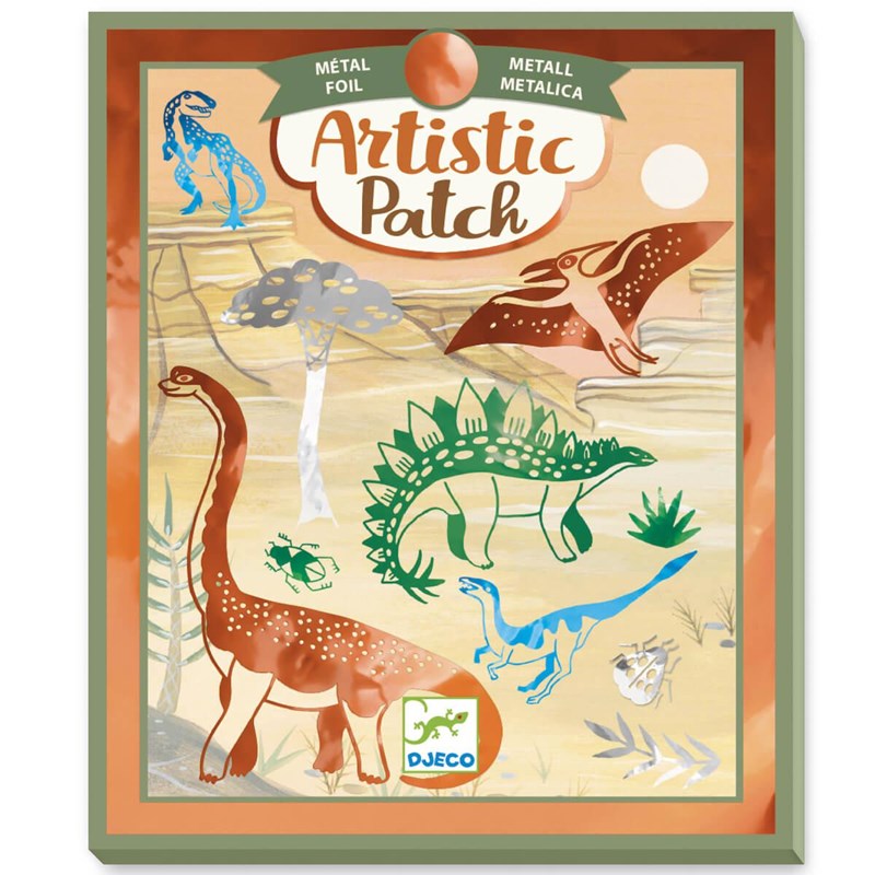 Atelier collages dinosaurus djeco