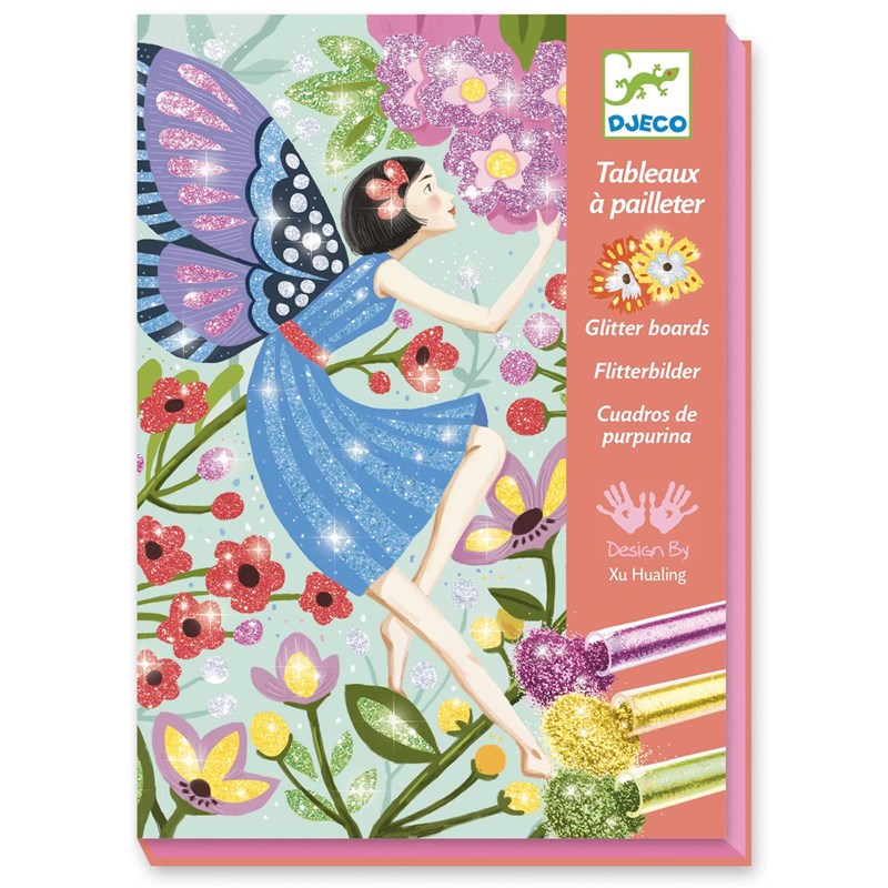 Djeco - Tableau à pailleter la douceur des fées