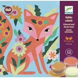 Sables colorés garden lights djeco