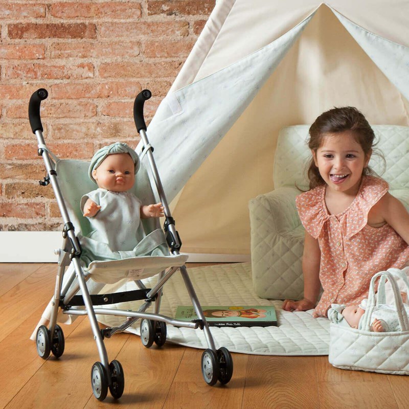 Tapis pour tipi stars vert (Wookids) - Image 3