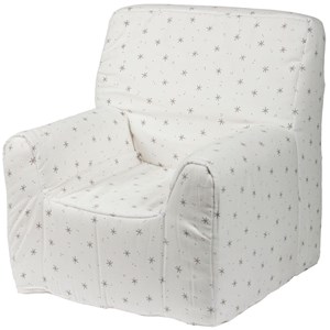 Fauteuil enfant stars blanc