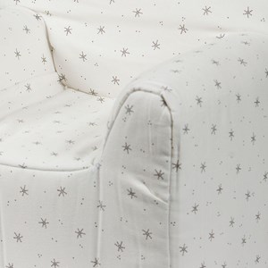 Fauteuil enfant stars blanc