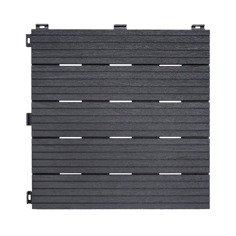 Cémonjardin - Lot de 6 dalles aspect bois 30x30cm