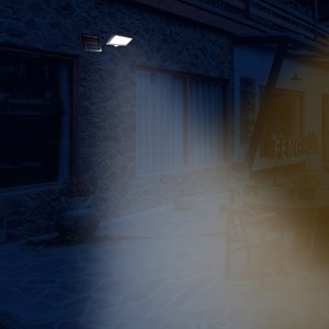 Projecteur solaire extérieur détecteur
