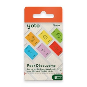 Pack de découverte cartes yoto