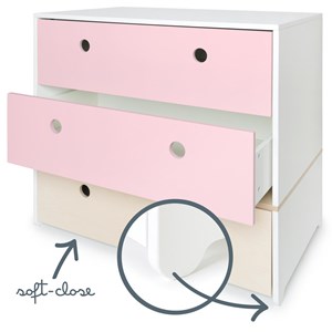 Commode colorflex s pink-w wash