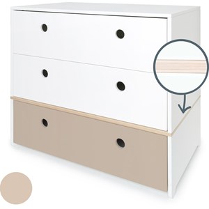 Commode colorflex s white-warm grey