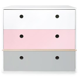 Commode colorflex s white-pink-grey