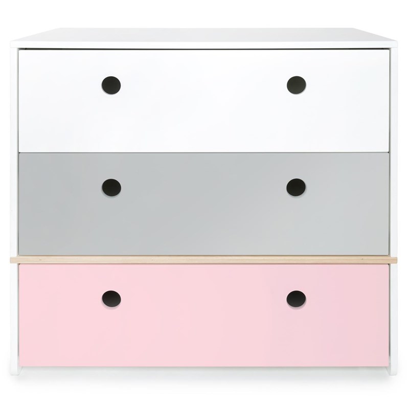 Commode colorflex s white-grey-pink