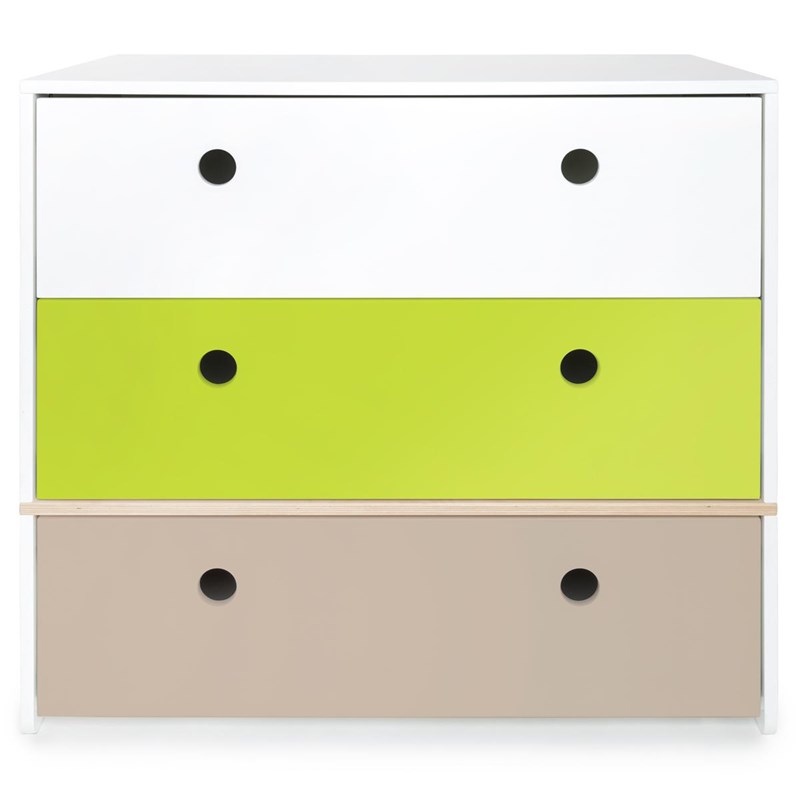 Commode colorflex s white-lime-warm grey
