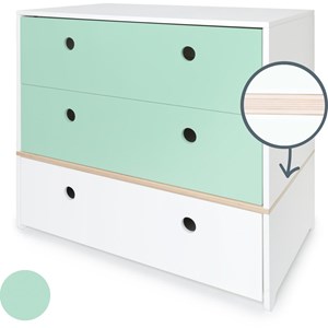 Commode colorflex s mint-mint-white