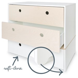 Commode colorflex s white wash-white