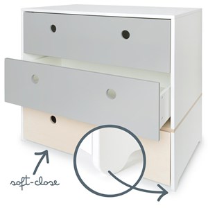 Commode colorflex s pearl-white wash