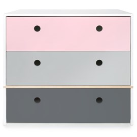 Commode colorflex s pink-grey-space grey